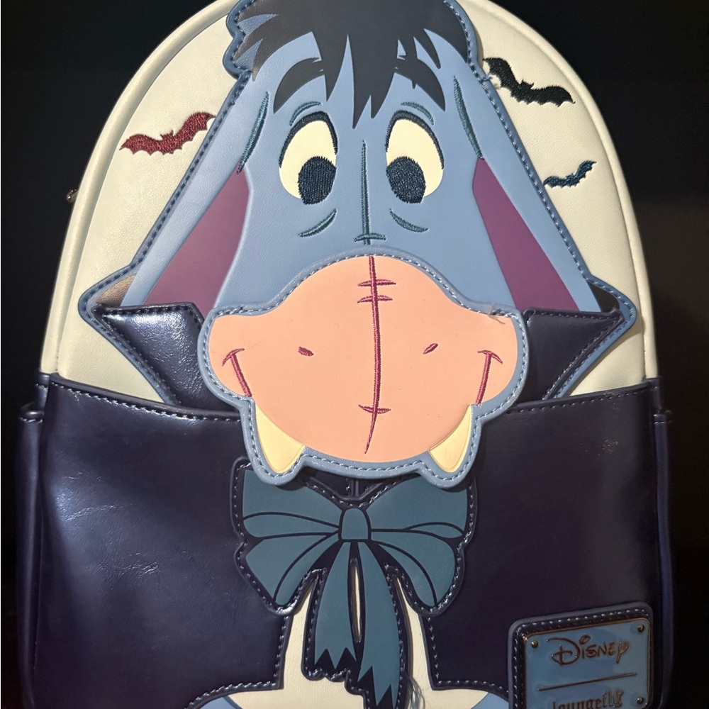 NWT Vampire Eeyore Disney Loungefly Mini Backpack
